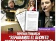 Diputada Trimarchi “Repudiamos el decreto contra la búsqueda de bebés apropiados por la dictadura”