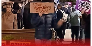 Protestas en Israel contra la guerra a Irán