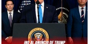 ¡No al anuncio de Trump de asumir el control de Venezuela! ¡No a la intervención militar de EE.UU.! ¡Repudiamos los bombardeos y el secuestro de Nicolas Maduro!