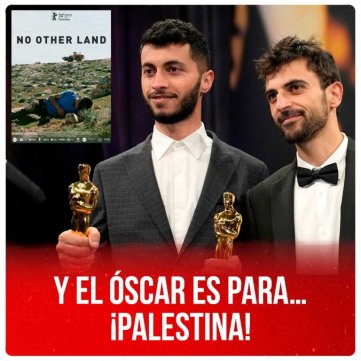 Y el Óscar es para… ¡Palestina!