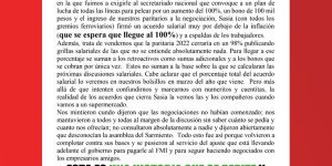 Ferroviarios del Sarmiento / NUEVA ENTREGA SALARIAL