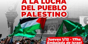 Jueves 1D / Concentración en solidaridad con el pueblo palestino