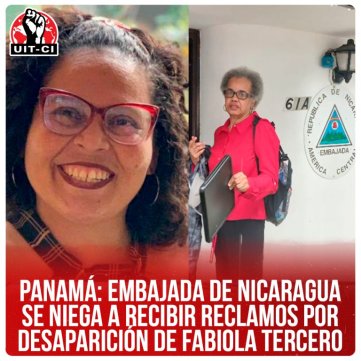 Panamá: Embajada de Nicaragua se niega a recibir reclamos por desaparición de Fabiola Tercero