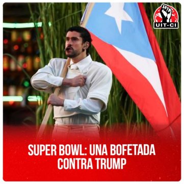 Super Bowl: una bofetada contra Trump