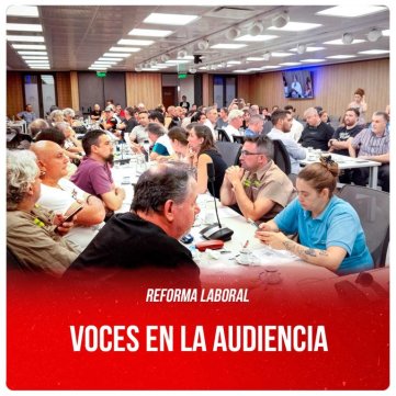 Reforma laboral / Voces en la audiencia