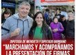 Diputada De Mendieta y diputado Giordano  “Marchamos y acompañamos la presentación de firmas de las y los jubilados”
