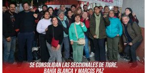 Se consolidan las seccionales de Tigre, Bahía Blanca y Marcos Paz / ¡Recuperamos Suteba Matanza! Gran triunfo de la lista Multicolor - Azul y Blanca