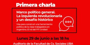 Primer debate del Frente de Izquierda Unidad