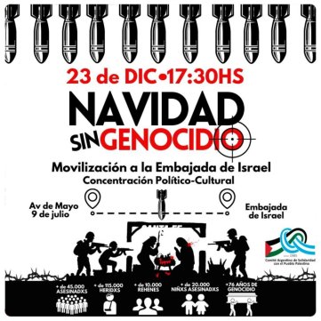 Navidad sin genocidio