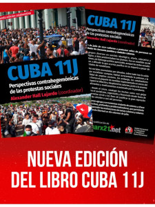 Nueva edición del libro Cuba 11J