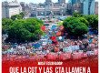 Milei estafador / Que la CGT y las CTA llamen a una marcha nacional en repudio