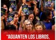 “Aguanten los libros, siempre”