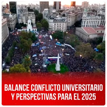 Balance conflicto universitario y perspectivas para el 2025