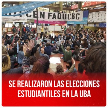 Se realizaron las elecciones estudiantiles en la UBA