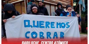 Bariloche, Centro Atómico / Un paso adelante de los trabajadores de limpieza