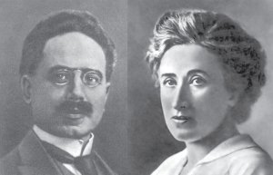 Karl Liebknecht y Rosa Luxemburgo