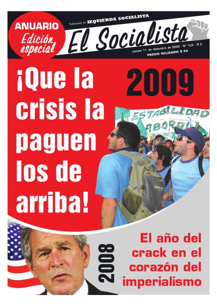 Tapa de El Socialista