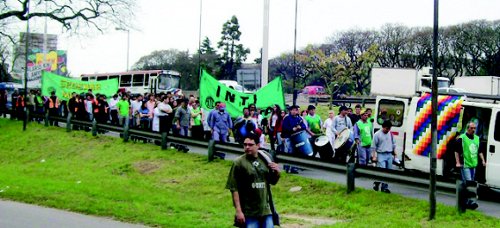 Los trabajadores vinieron peleando desde diciembre