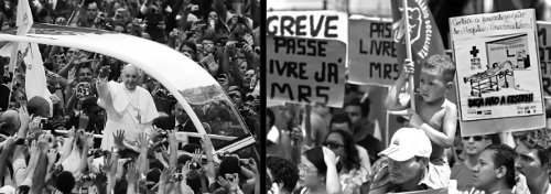 El viaje del Papa es para intentar frenar la rebeldía de millones de jóvenes y demás sectores populares del Brasil
