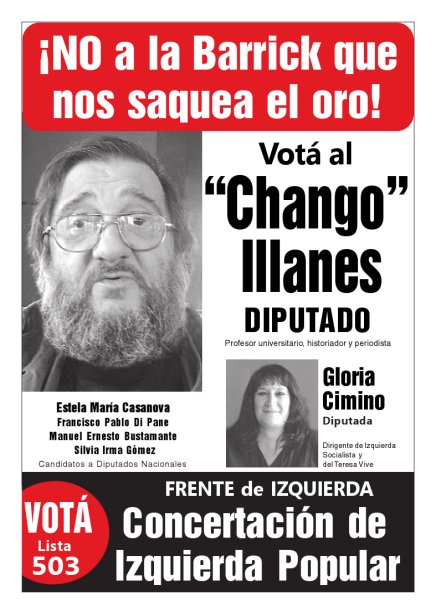 Tapa Boletin Electoral de San Juan
